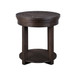 Weston - Round End Table - Brown