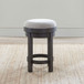 Weston - Upholstered Swivel Console Stool (RTA) - Brown