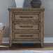 Carolina Park - Nightstand With Charging Station - Brown