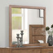 Shaker Lakes - Landscape Mirror - Brown