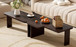 Modern Minimalist Coffee Table Set With Splicing Design