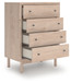 Arloster - Tan - Four Drawer Chest
