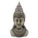Resin Buddha Head 42" - Gray
