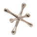 Metal Hammered Candle Holder 8" - Gold