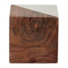 Square Orb - Brown / White