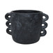 13" Arch Handle Planter - Black
