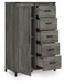 Frandern - Gray - Dressing Chest