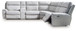 Social Pointe - Reclining Sectional