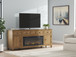 Sharlance - 81" TV Stand With Electric Fireplace