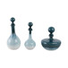 10" / 12" / 14" Astoria Ceramic Bottles (Set of 3) - Blue