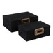 11" / 14" Lawson Suede Gemstone Hardware (Set of 2) - Tigers Eye