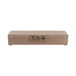 Felix Suede Pyrite Gemstone Hardware Box - Ivory