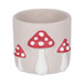 Magic Mushroom Applique Planter - Gray
