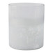 5" Frosted Bottom Hurricane - Clear