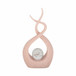Laxmi Quartz Resin Statuary With Crystal - Pink