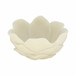 Zelen Quartz Resin Flower Bowl - White