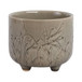 Flower Branches Planter - Cream