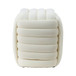 Machar Velvet Knot Stool - Cream
