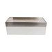 Colchester Wood And Mica Resin Box - White