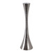 10" Etched Metal Taper Holder - Silver