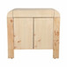 Burl Wood Cabinet - Natural
