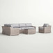 Stylish Sofa Seating Group With Cushions Perfect For Outdoor Gatherings