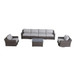 Stylish Sofa Seating Group With Cushions Perfect For Outdoor Gatherings