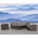 Stylish Entertainment Sectional Set, Outdoor Living