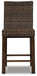 Paradise Trail - Barstool (Set of 2) - Medium Brown