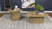Devar - Square Coffee Table Set
