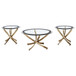 Brooke - Round Coffee Table Set