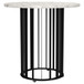 Haven - Round Genuine White Marble Top Table