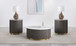 Jason - Round Marble Coffee Table Set