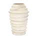 10" Siena Small Ecomix Vase - Ivory / Beige
