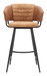 Juno - Barstool (Set of 2) - Brown