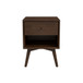 Caroline - Mid-Century Modern Style Night Stand - Brown