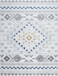 Legacy - 5'3" X 7' Polypropylene Area Rug - Multi / White