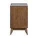 Century Modern - Nightstand With Charging Station - Light Brown