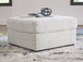 Cuddle Plush - Oversized Accent Ottoman - Arctic