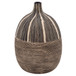 10" Tribal Vase - Brown