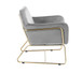 Keira - Accent Chair With Metal Base