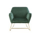 Keira - Accent Chair With Metal Base