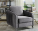 Hathaway - Velvet Modern Chic Accent Armchair