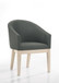 Neroli - Fabric Accent Chairs And Side Table Living Room (Set of 3) - Gray