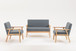 Bahamas - Loveseat And 2 Chair Living Room (Set of 3)