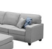 Casanova - 7 Piece Modular L-Shape Sectional Sofa With Ottoman