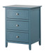 Daniel - 3 Drawer Nightstand