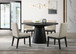Jasper - Wide Contemporary Round Dining Table Set