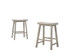 Alonzo - 17.5" Backless Ergonomic Counter Height Stool (Set of 2)