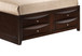 Marilla - Storage Bed With Bookcase Headboard